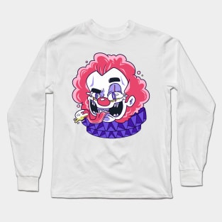 Creepy Clown Long Sleeve T-Shirt